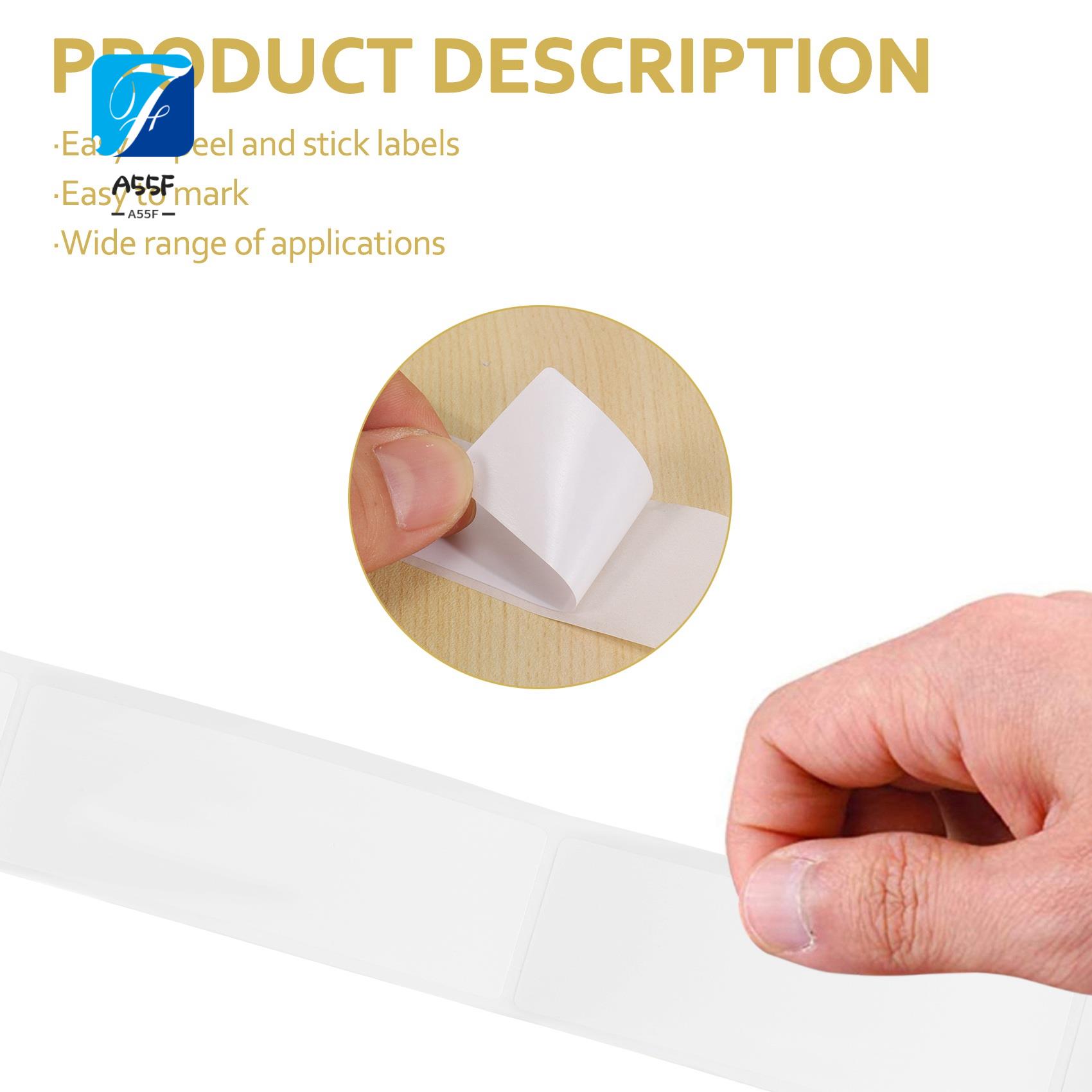 Food Storage Labels - A55F-Removable Freezer Labels 1 X 3