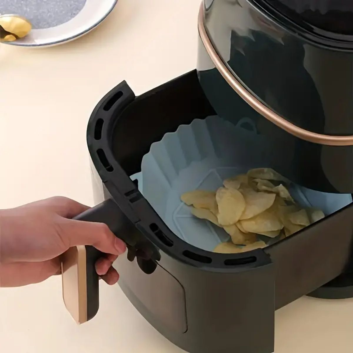 Reusable Air Fryer Silicone Po - Food Storage With Dividers review and price