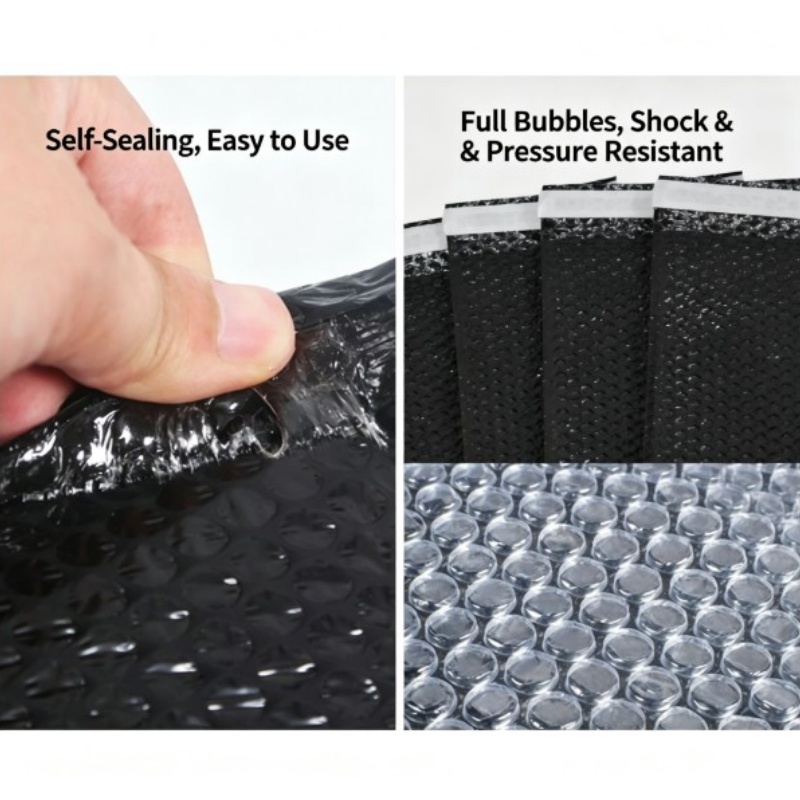 100pcs Black Self-Adhesive Bag - Food Storage Bag review and price