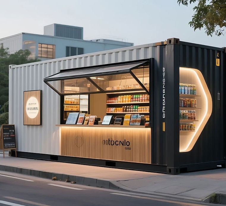 Prefab Container Coffee Shop M - Food Storage Containers review and price