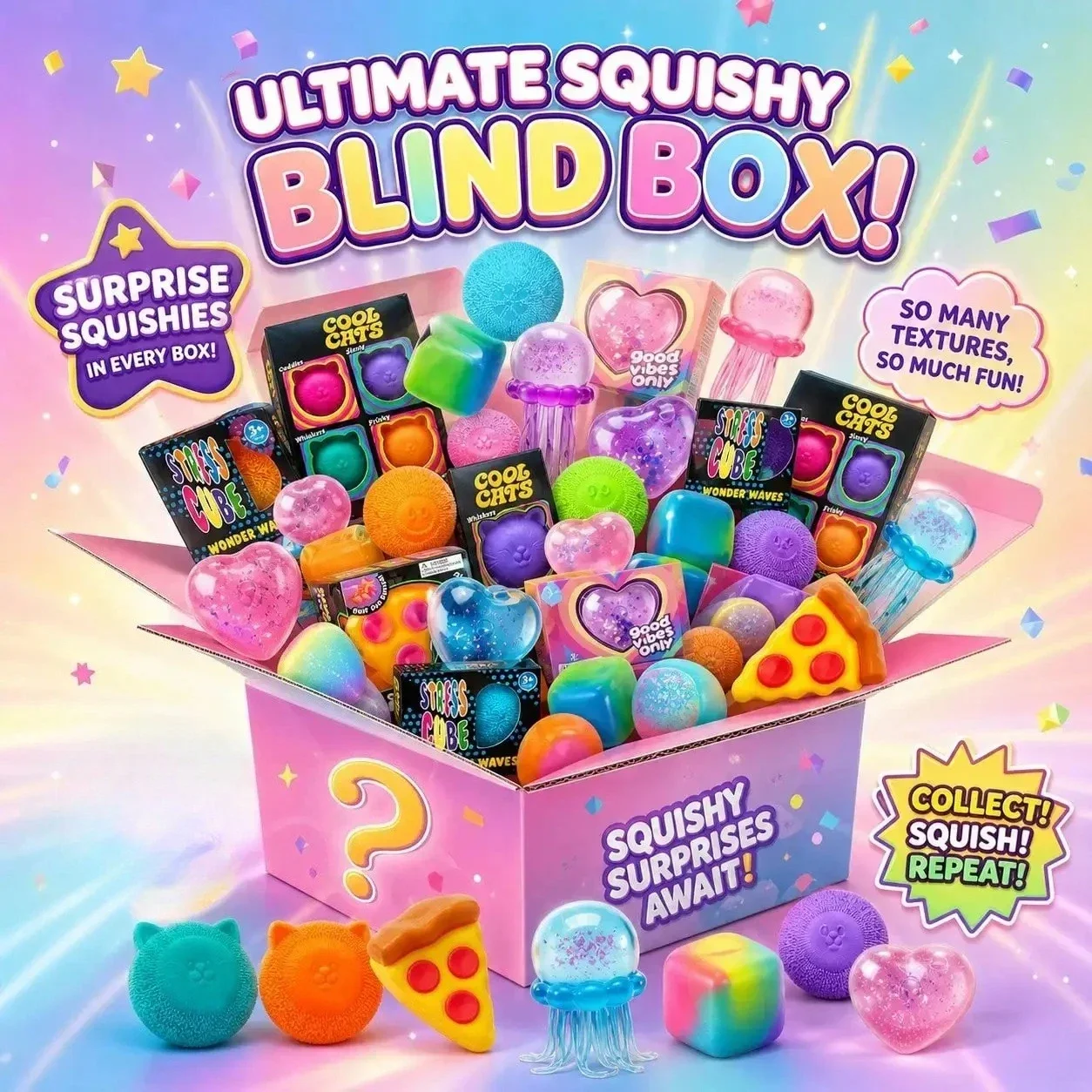 120+ Mystery Fidget Toy Blind  - Food Storage Bag review and price
