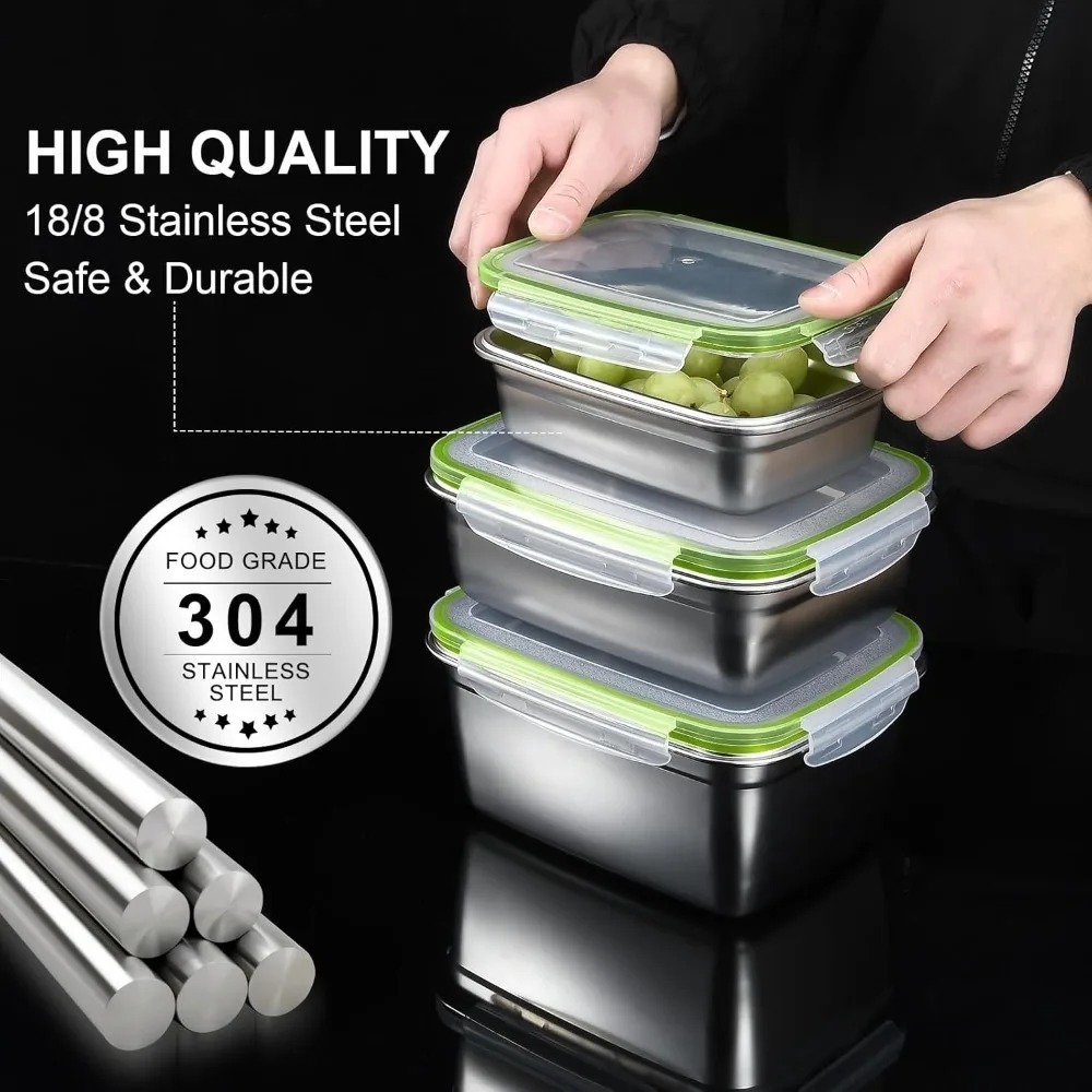 1/3 Piece Food Storage Contain - Food Storage Oven Safe review and price